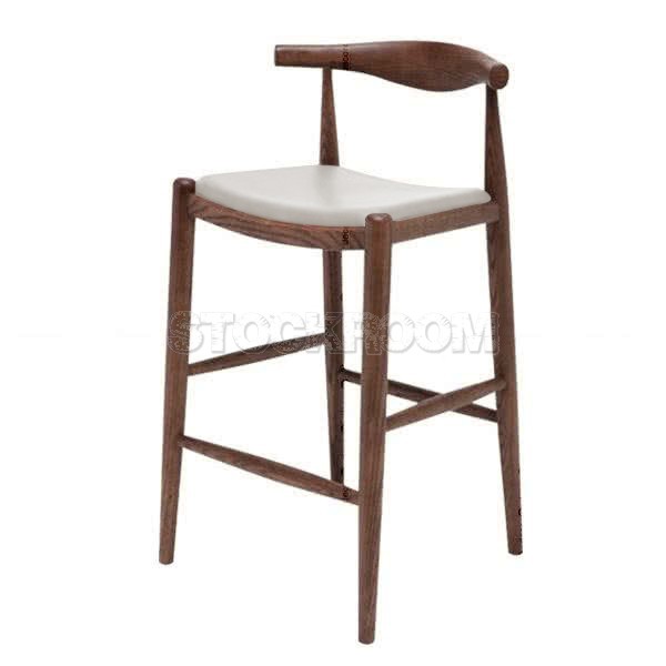 Hans J. Wegner Style ELBOW STOOL