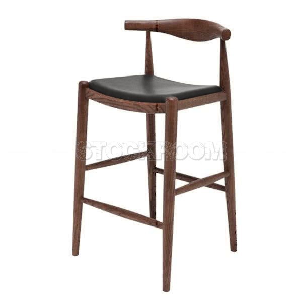 Hans J. Wegner Style ELBOW STOOL