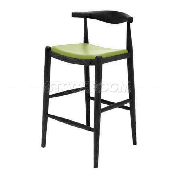 Hans J. Wegner Style ELBOW STOOL