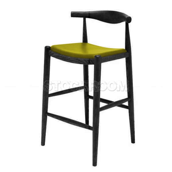 Hans J. Wegner Style ELBOW STOOL