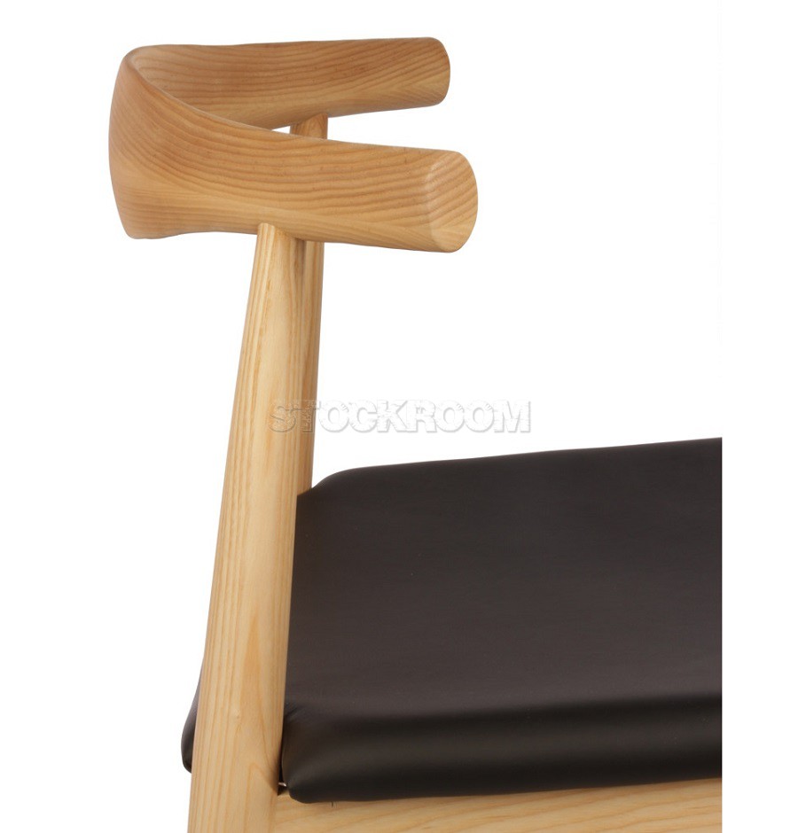 Hans J. Wegner Style ELBOW STOOL