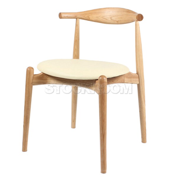 Hans J. Wegner ELBOW STYLE CHAIR CH20 (Round Seatpad)