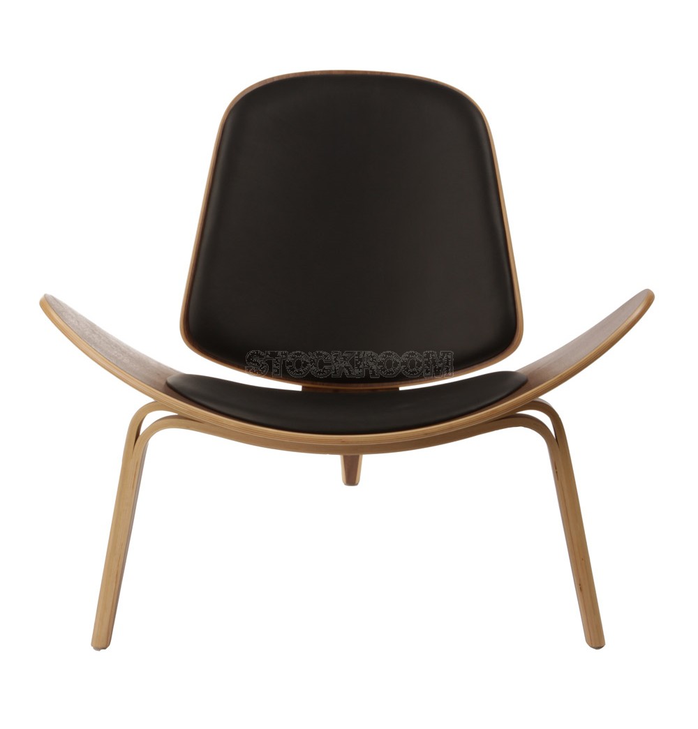 Hans J. Wegner Style Shell Chair CH07