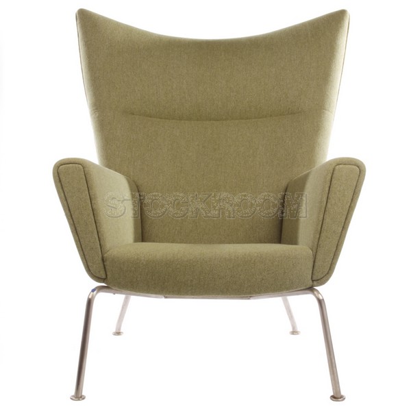 Hans J. Wegner Style Wing Chair CH445