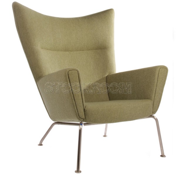 Hans J. Wegner Style Wing Chair CH445