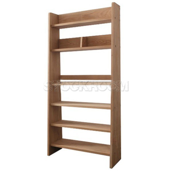 Hansell Solid Oak Wood Bookshelves