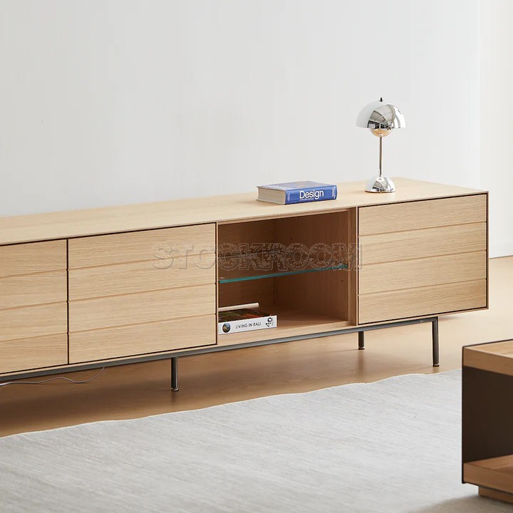 Hayes Wooden TV Cabinet 