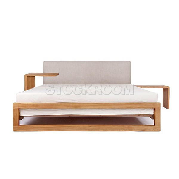 Henderson Solid Oak Wood Bed Frame