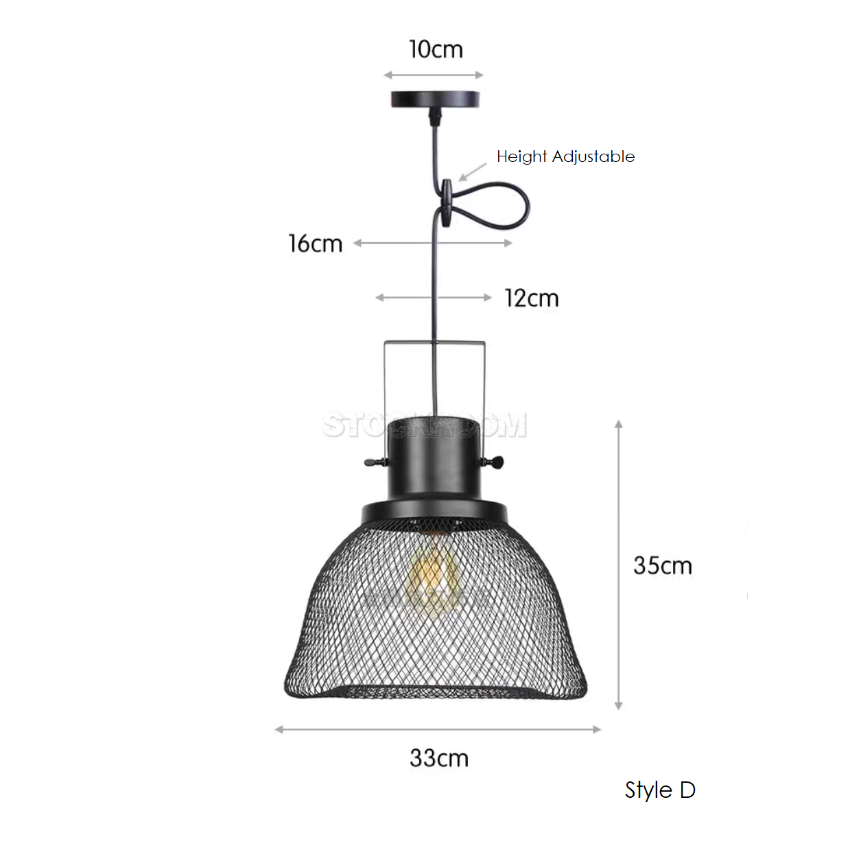 Hennessy Mesh Pendant Lamp