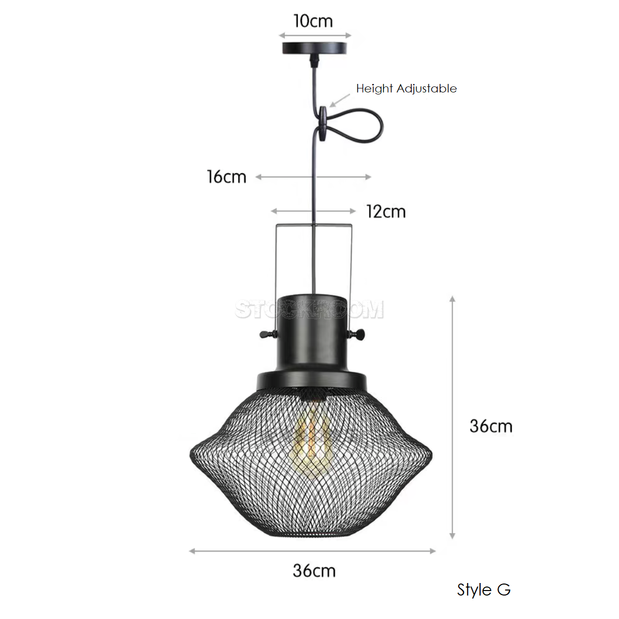 Hennessy Mesh Pendant Lamp