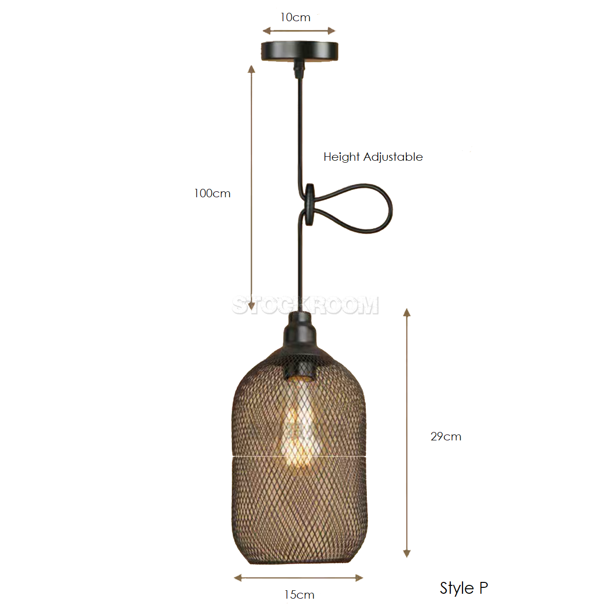 Hennessy Mesh Pendant Lamp