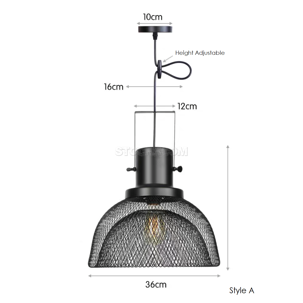 Hennessy Mesh Pendant Lamp