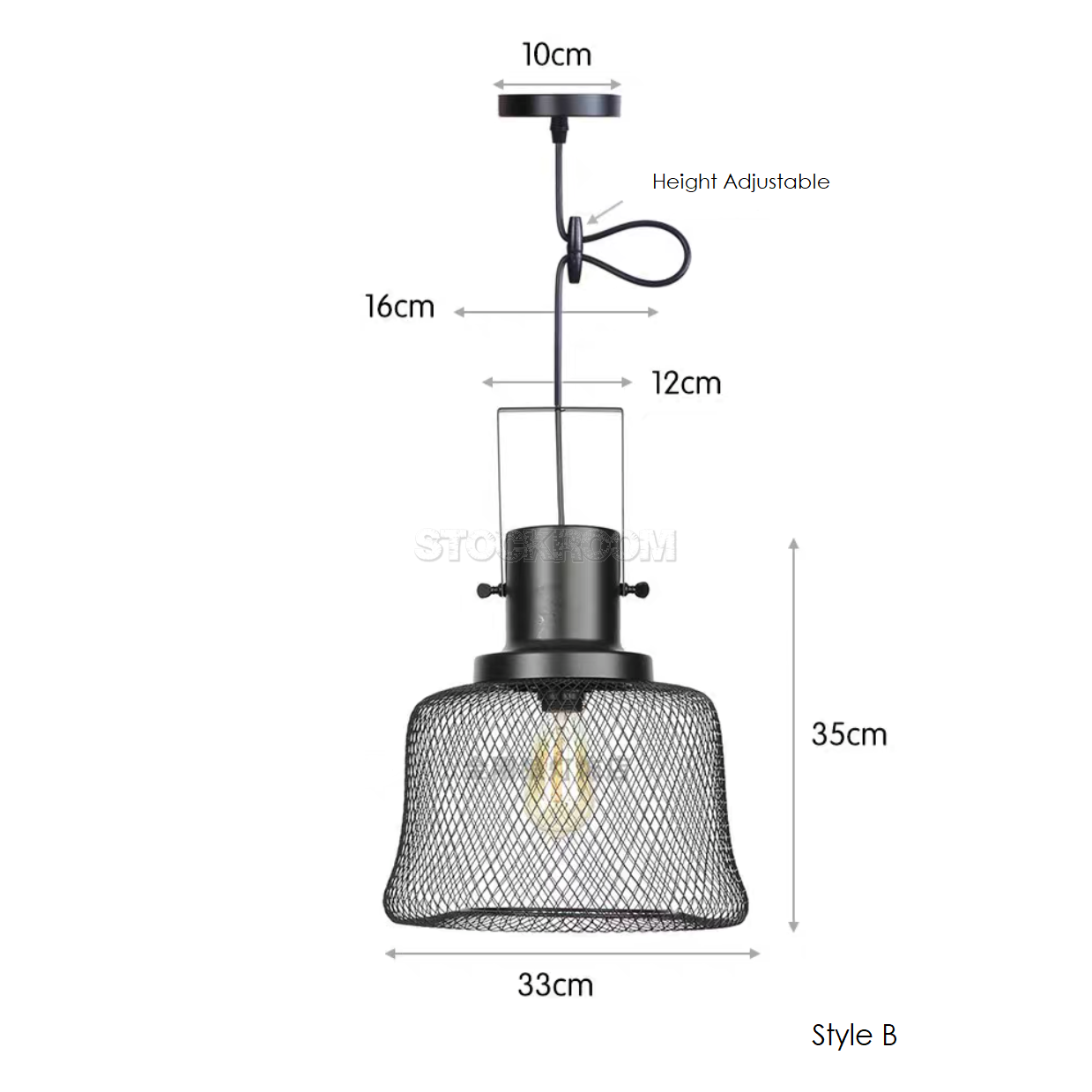 Hennessy Mesh Pendant Lamp