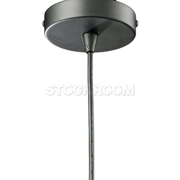 Hermel Industrial Loft Glass Pendant Lamp