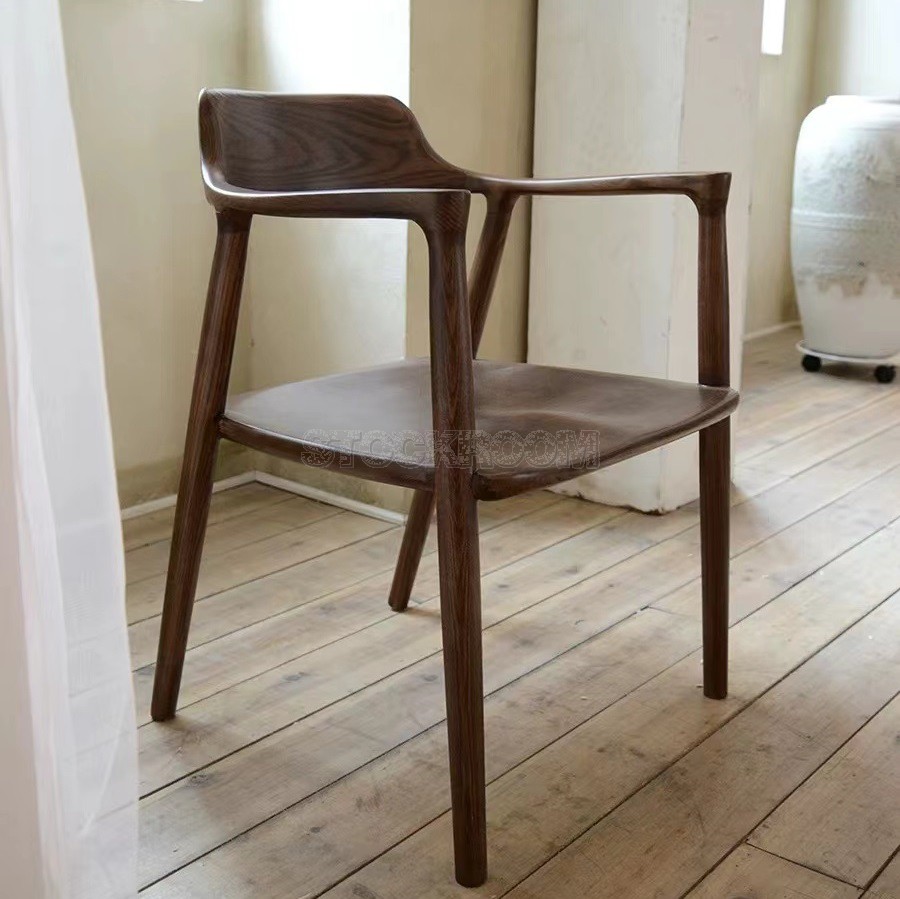 Hiro Style Solid Wood Chair