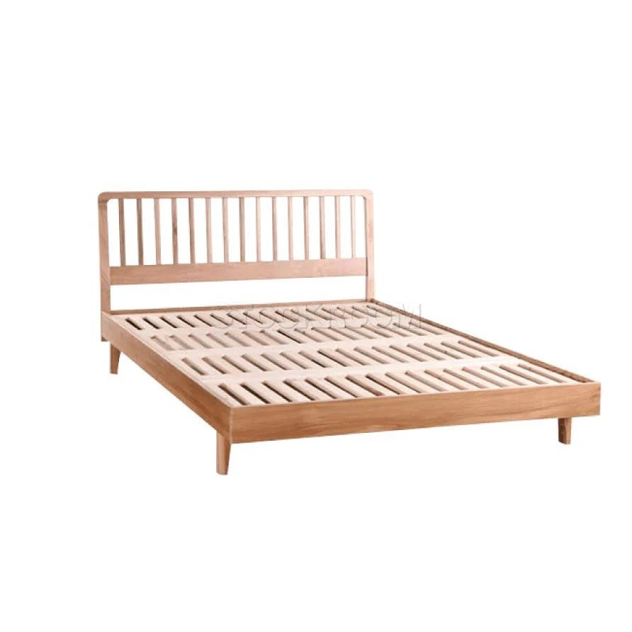 Hova Solid Oak Wood Bed Frame