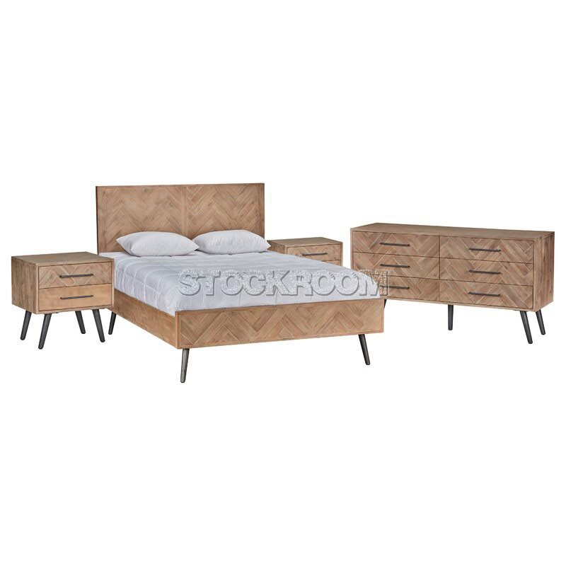 Nottingham Platform Solid Wood Configurable Bedframe