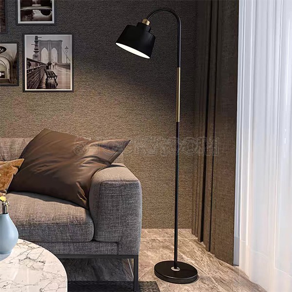 Austen Contemporary Nordic Style Floor Lamp / Reading Lamp