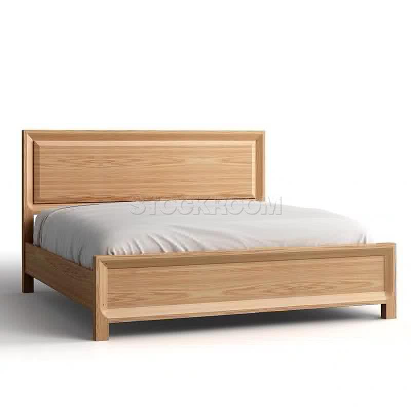 Diyana Solid Oak Wood Bed Frame