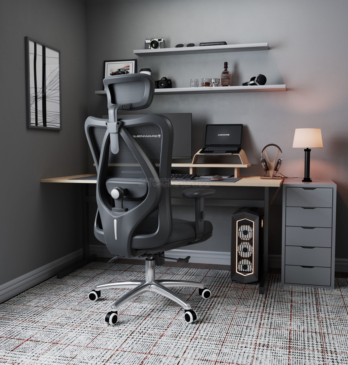 Dexter Style Ergonomic Mid-back Office Chair