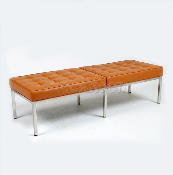 Florence Knoll Style Bench / Ottoman