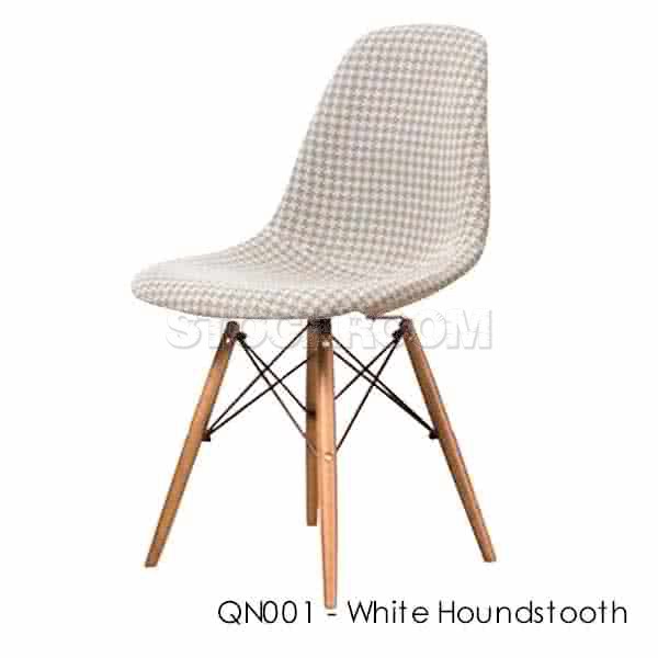 Charles Eames DSW Style Dining Chair - Upholstered - Full Fabric