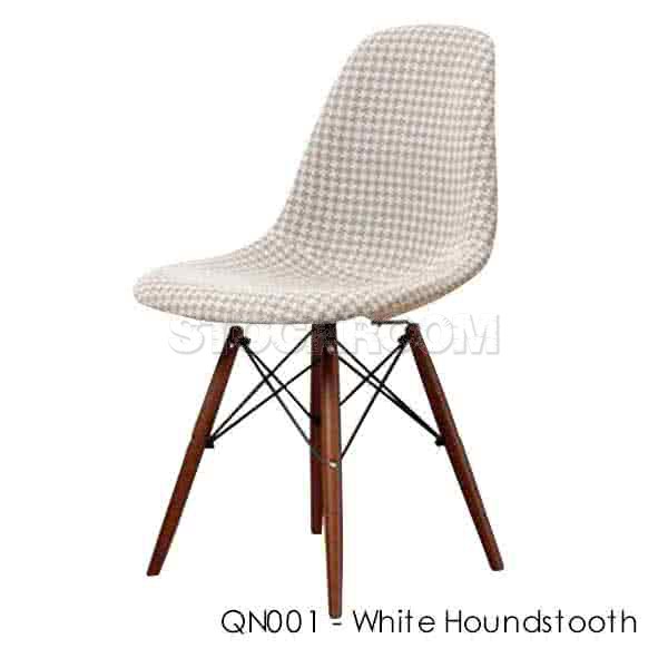 Charles Eames DSW Style Dining Chair - Upholstered - Full Fabric