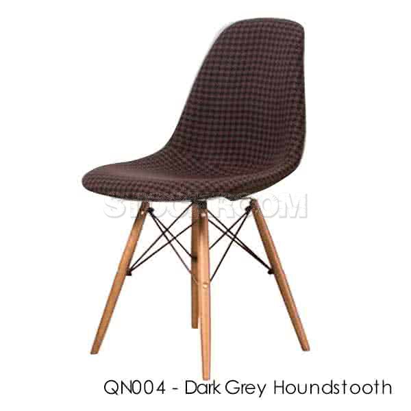 Charles Eames DSW Style Dining Chair - Upholstered - Full Fabric