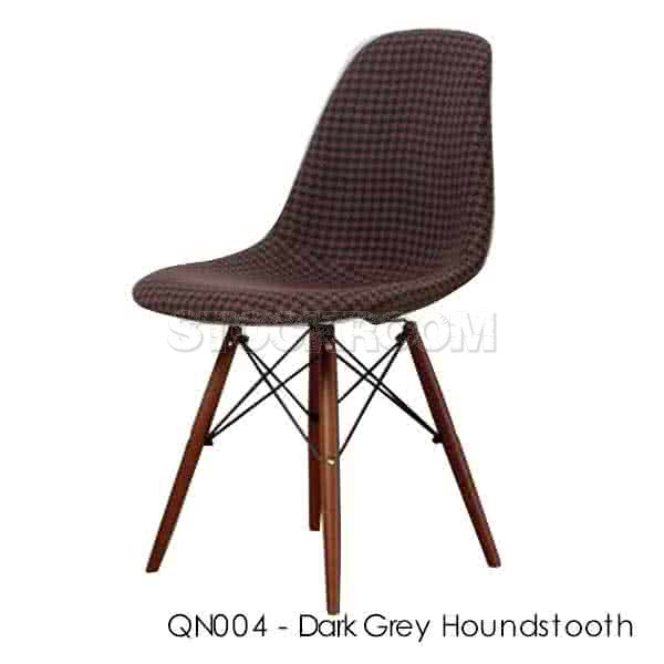 Charles Eames DSW Style Dining Chair - Upholstered - Full Fabric