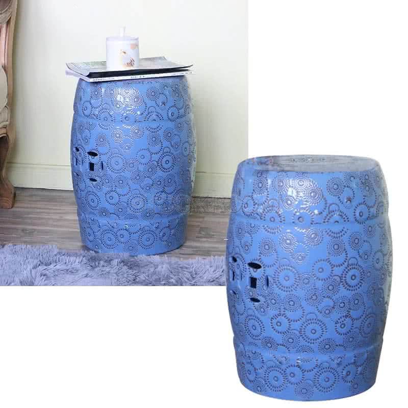 GRAND DRUM / STOOL - Royal Pattern