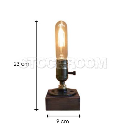 Jacob Industrial Loft Style Table Lamp