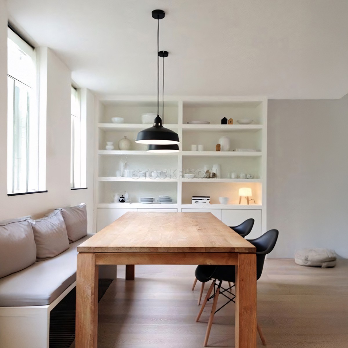 Jacobson Solid Oak Wood Dining Table