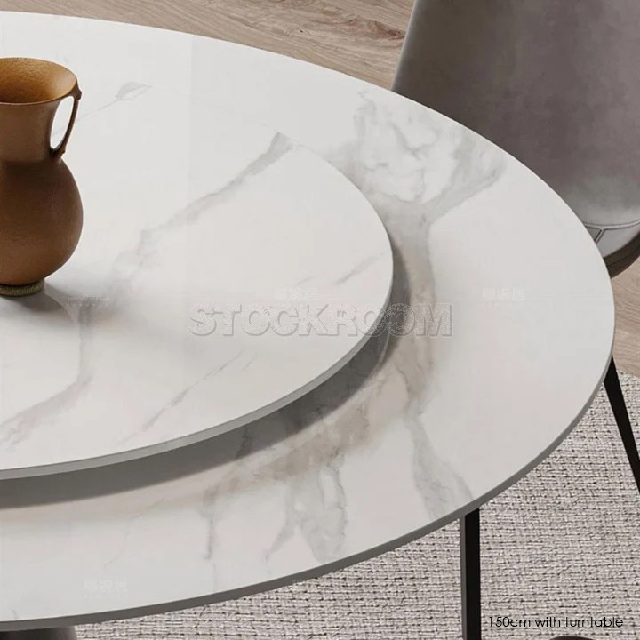 Jameson Marble Ceramic Round Table