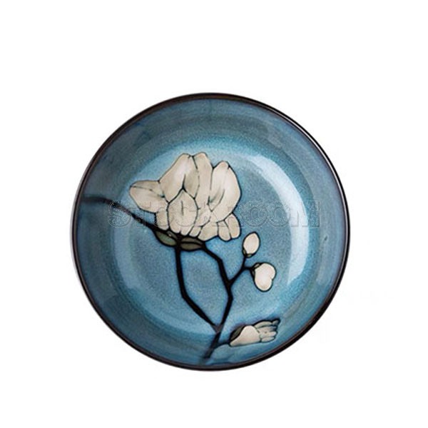 Japanese Style Hand Painted Plate / Bowl