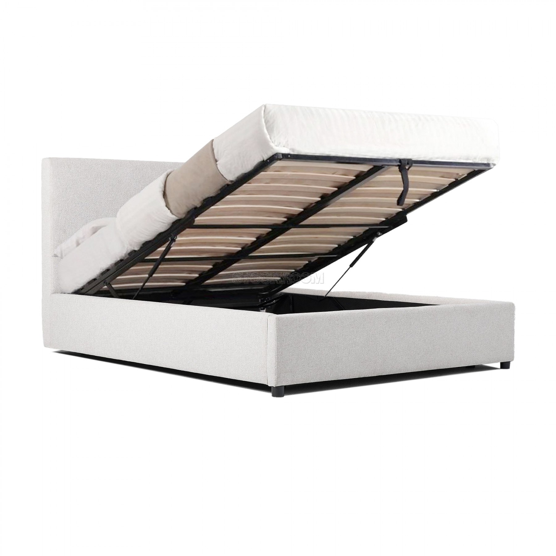 Jasper Fabric Upholstered Storage Bed Frame