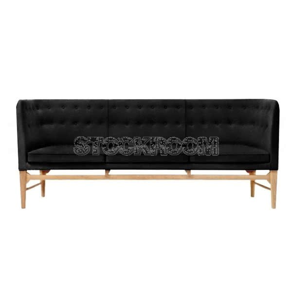 Joel Scandinavian Style Fabric Sofa