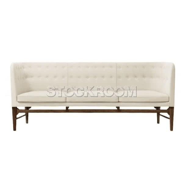 Joel Scandinavian Style Fabric Sofa