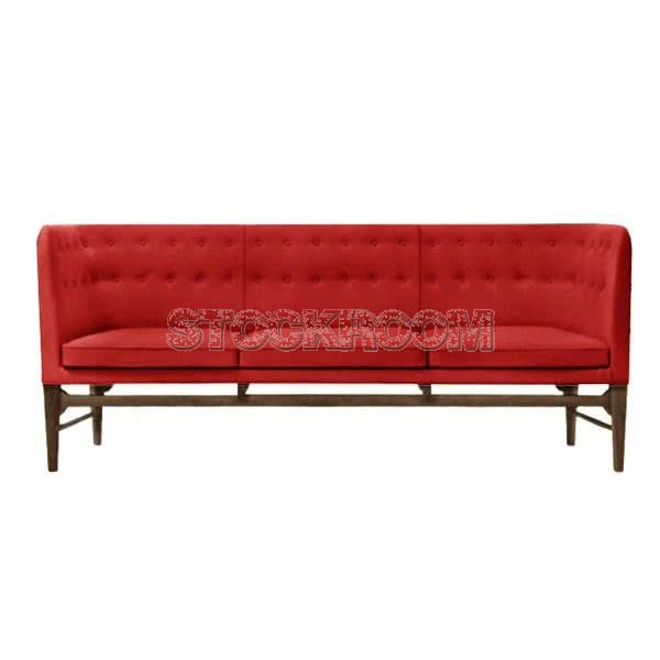 Joel Scandinavian Style Fabric Sofa