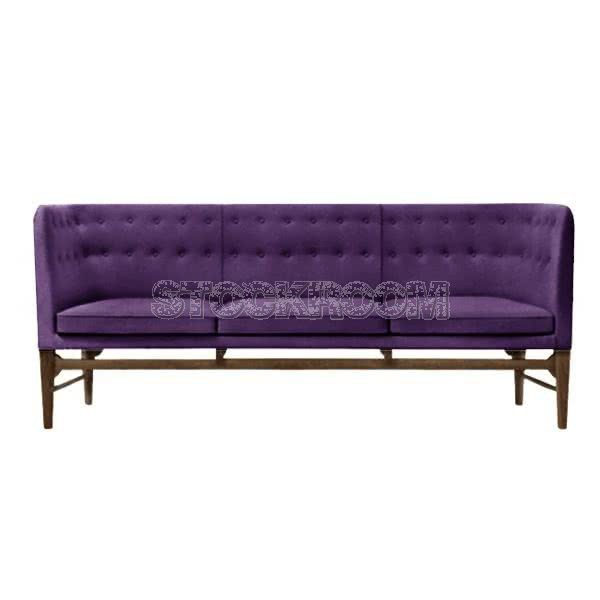 Joel Scandinavian Style Fabric Sofa