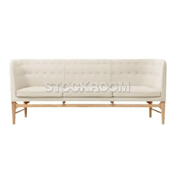 Joel Scandinavian Style Fabric Sofa