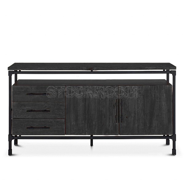 Johana Industrial Style Cabinet / Sideboard
