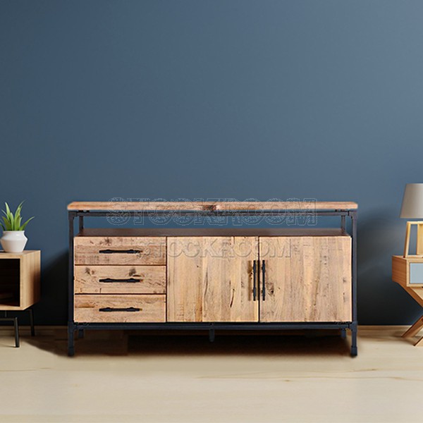 Johana Industrial Style Cabinet / Sideboard