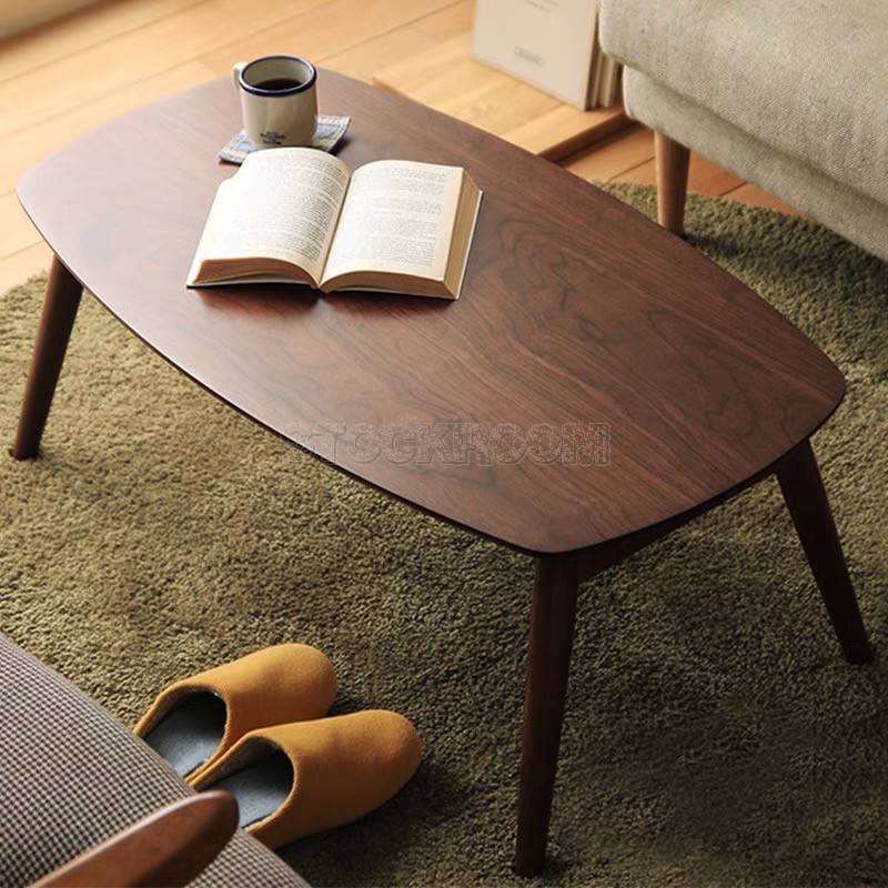 Josif Rectangle Solid Wood Coffee Table