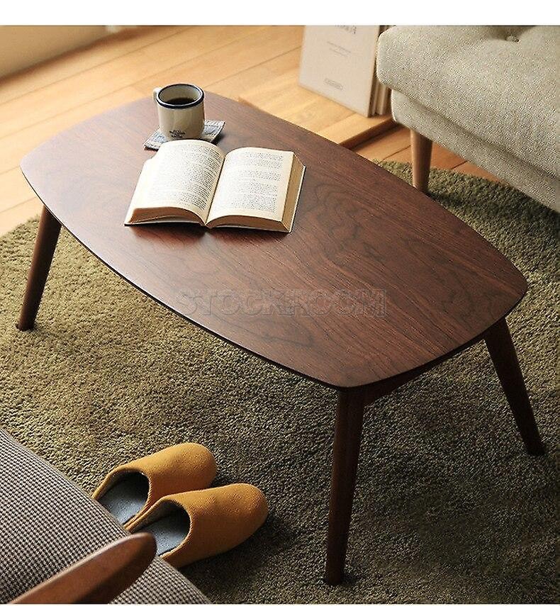 Josif Rectangle Solid Wood Coffee Table