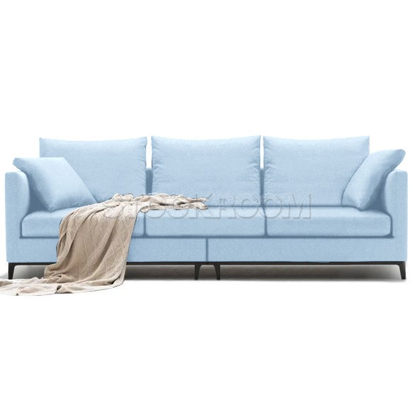 Juliett Fabric Feather Down Sofa - 3 Seater