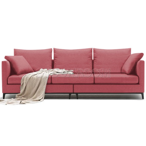 Juliett Fabric Feather Down Sofa - 3 Seater