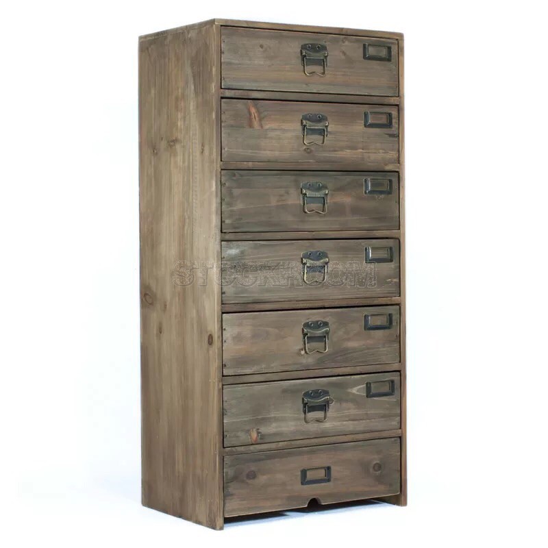Julius Plywood 7 drawers Chest