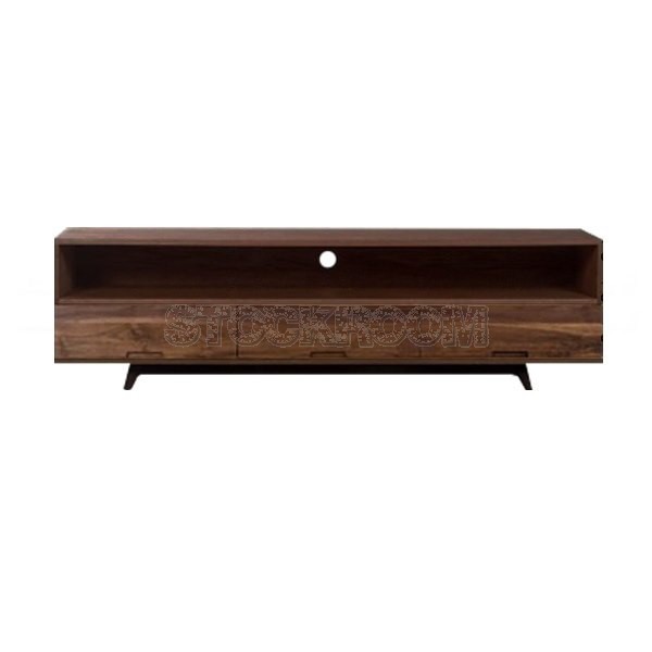 Junon Solid Oak Marcus Solid Wood TV Cabinet & Media Unit 