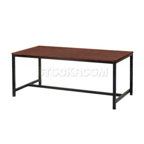 Juturna Industrial Style Dining Table 