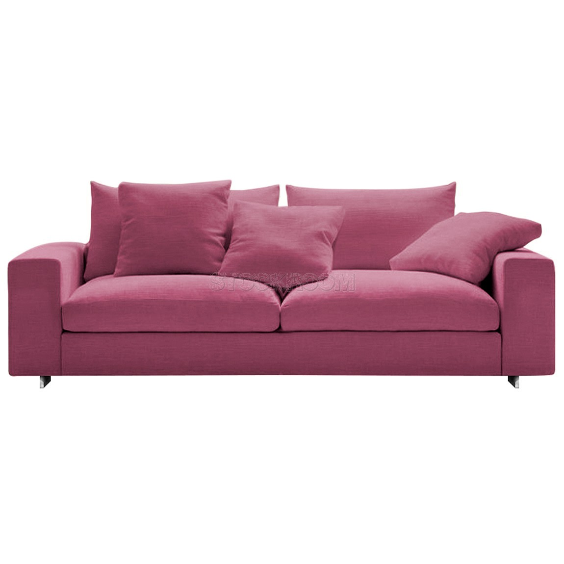 Kagan Fabric Feather Down Sofa - 2 seater